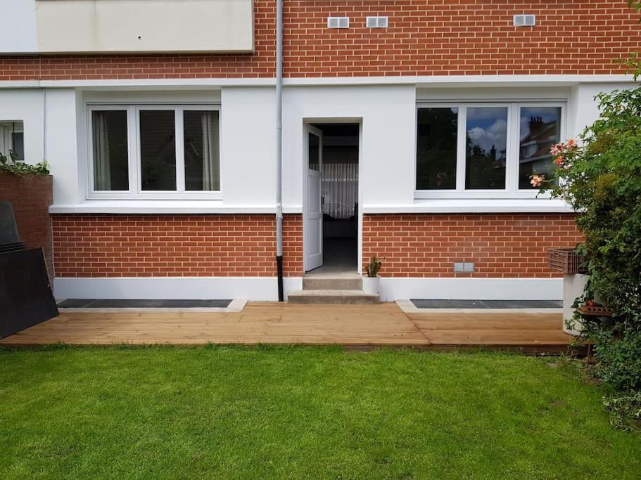 La Brise Malouine Au Bord De Mer Avec Jardin Dunkirk Exterior photo